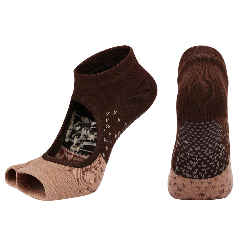 Yoga Fitness Dance - Non-Slip Split-Toe Yoga Socks for Women,