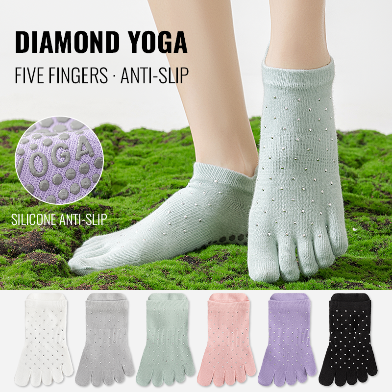 Fitness Yoga Pilates - MiiOW Non-Slip Grip Pilates Sock Women