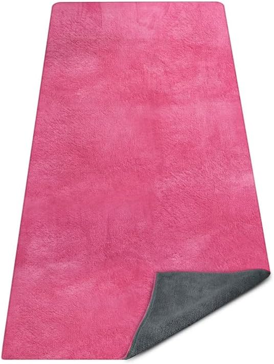 Fitness Yoga Pilates - Yoga Mat Towel, Extra Thick 600GSM