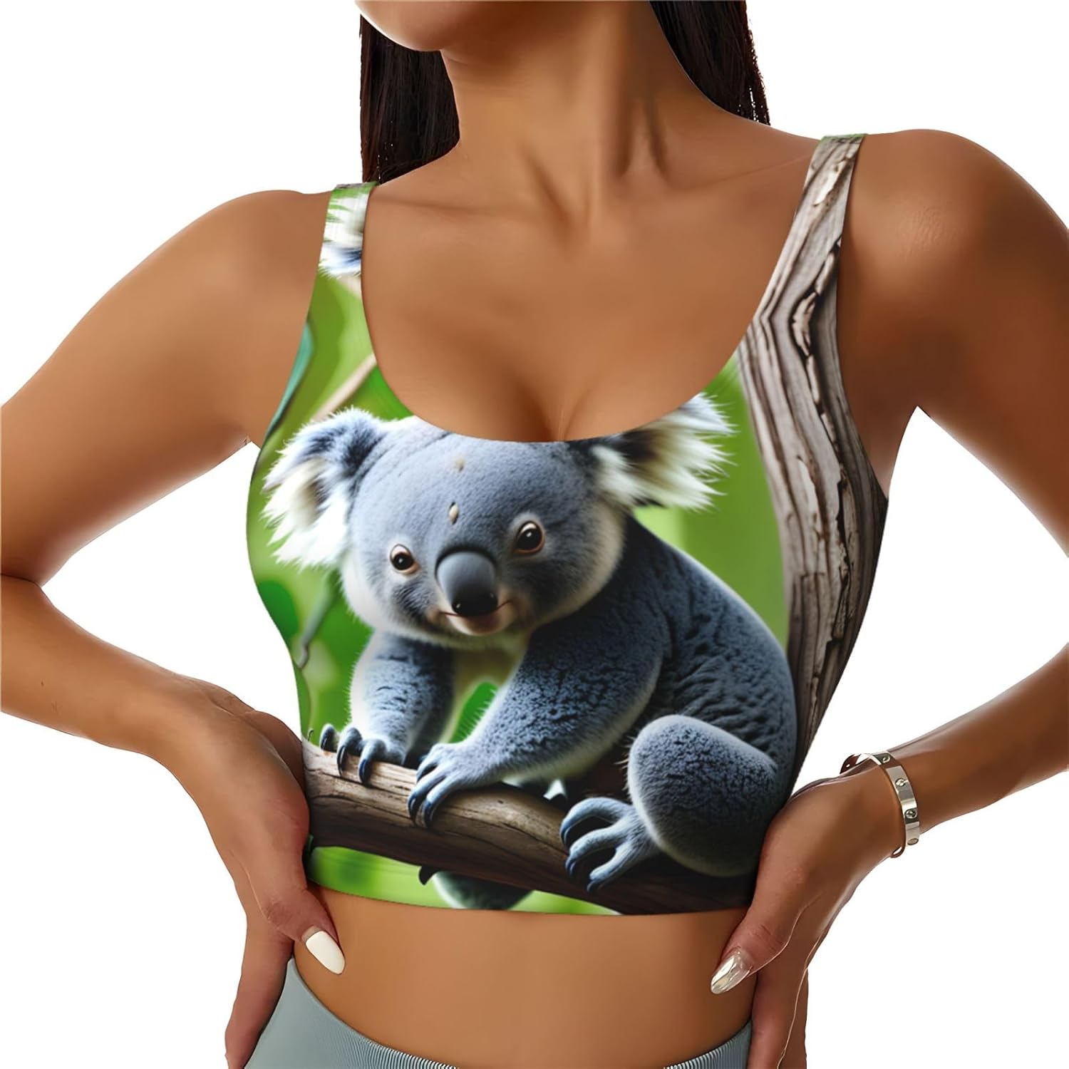 Yoga Fitness Women - A little koala Printing Women's Sports