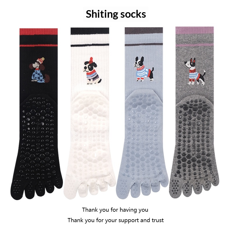 Yoga Fitness Dance - Yoga Socks Women Five-finger Indoor Workout