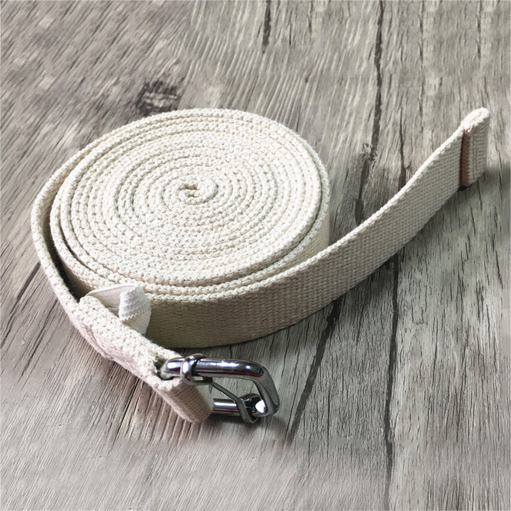 Yoga Fitness Model - 3m Yoga D-Ring Belt Stretch Strap