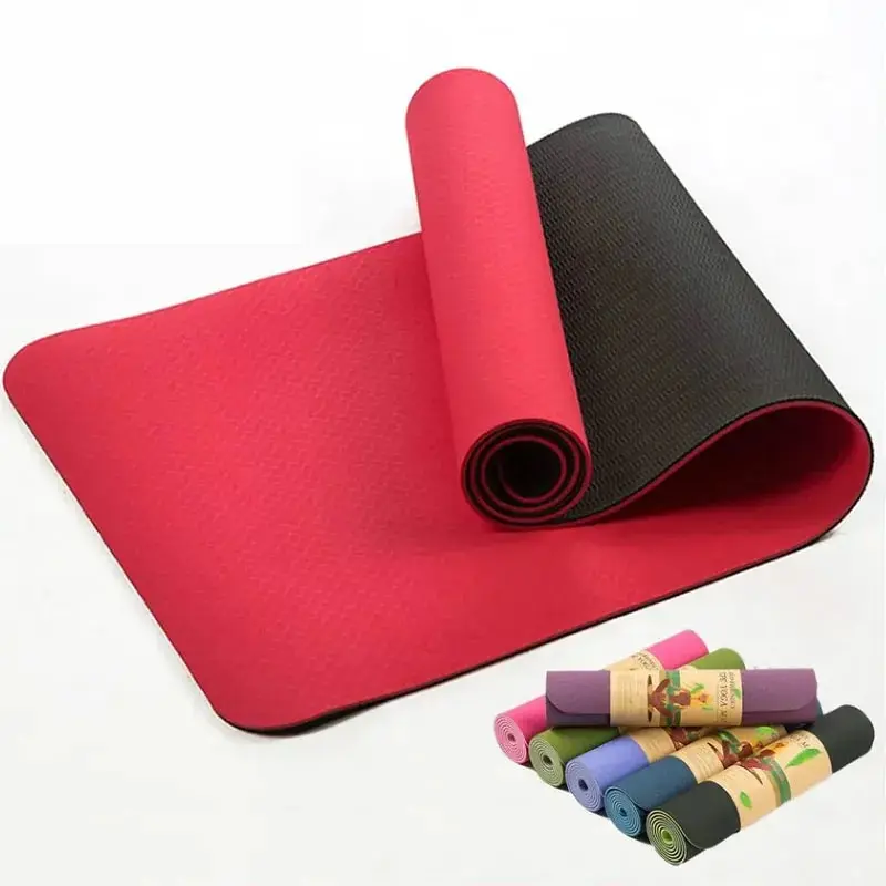 Yoga Fitness Brand - TPE Non-slip Yoga Mats Tasteless Tasteless