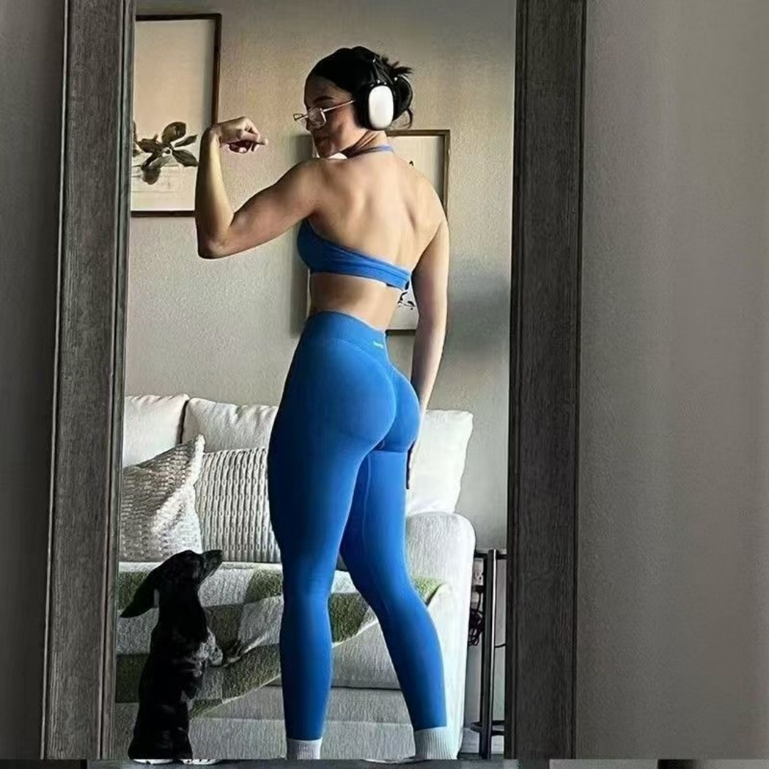 Yoga Fitness Leggings - Dl0g0 Impact Women's Butt-Lifting Yoga Pants,