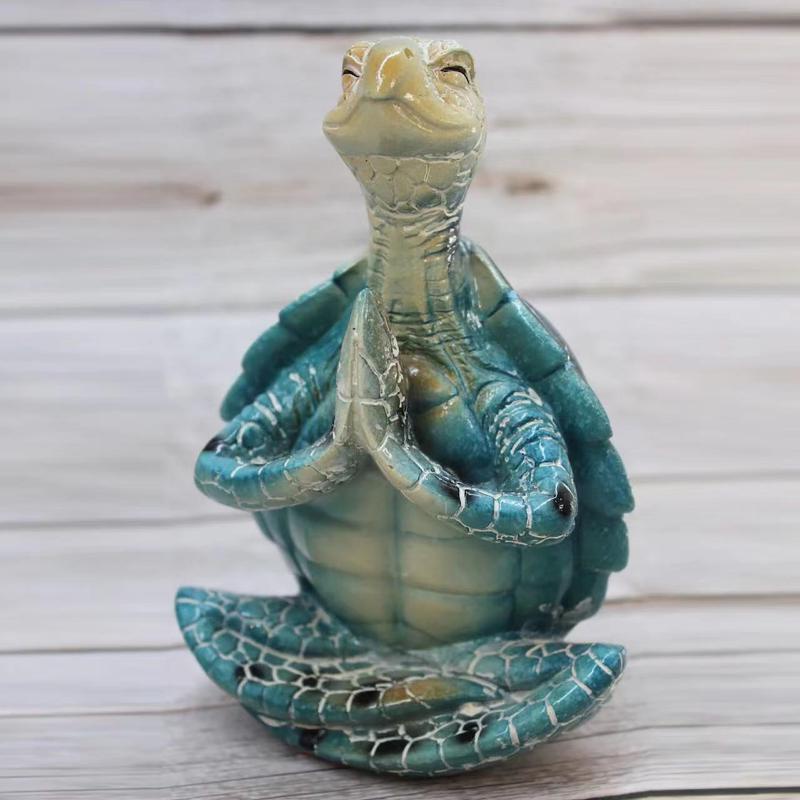 2026 Sea Turtle Figurine Peace - Yoga Fitness Model のレビューと価格