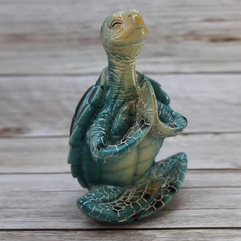 2026 Sea Turtle Figurine Peace - Yoga Fitness Model のレビューと価格