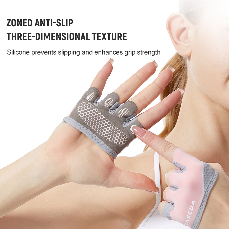 Pair of Fitness Fingerless Glo - Fitness Yoga Pilates のレビューと価格