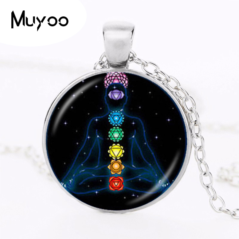 7 Chakra Reiki Healing Necklac - Yoga Fitness Model のレビューと価格