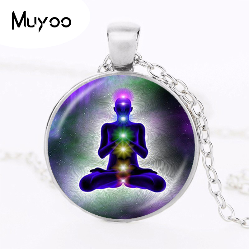 7 Chakra Reiki Healing Necklac - Yoga Fitness Model のレビューと価格