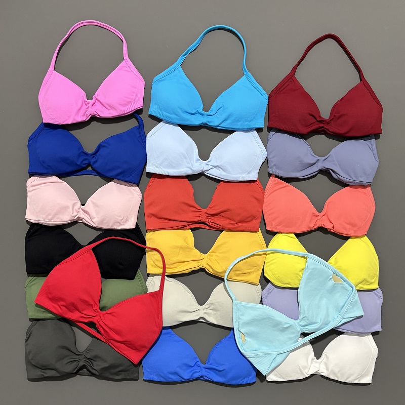 Sports Strappy Bra Yoga Underw - Yoga Fitness Exercises のレビューと価格