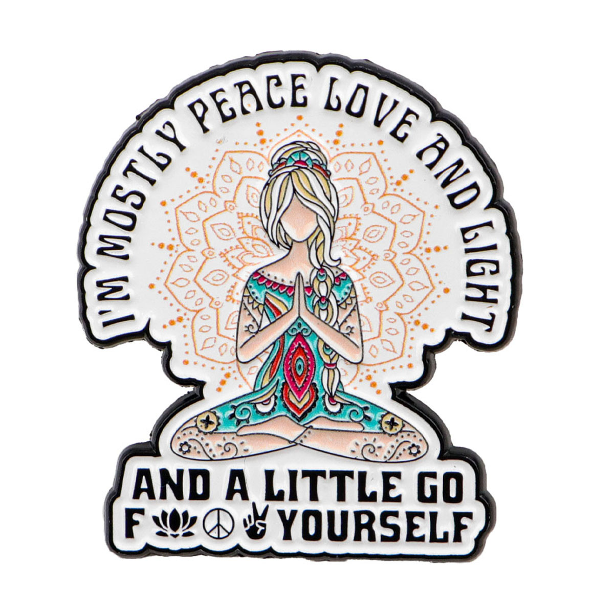 Funny Yoga Enamel Pins Humorou - Yoga Fitness Model のレビューと価格