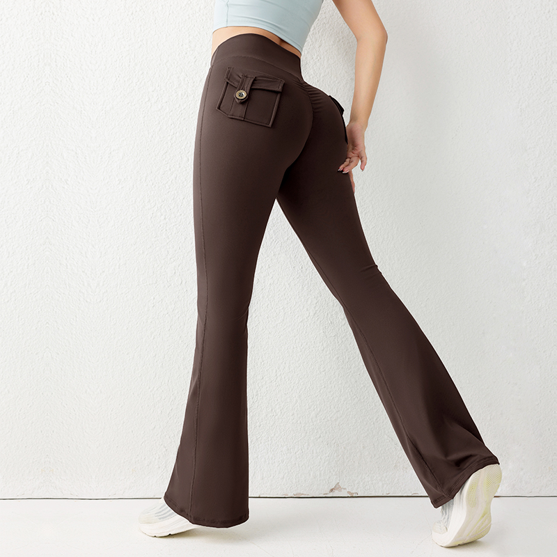 Solid Color Butt Lifting Gym F - Yoga Fitness Leggings のレビューと価格