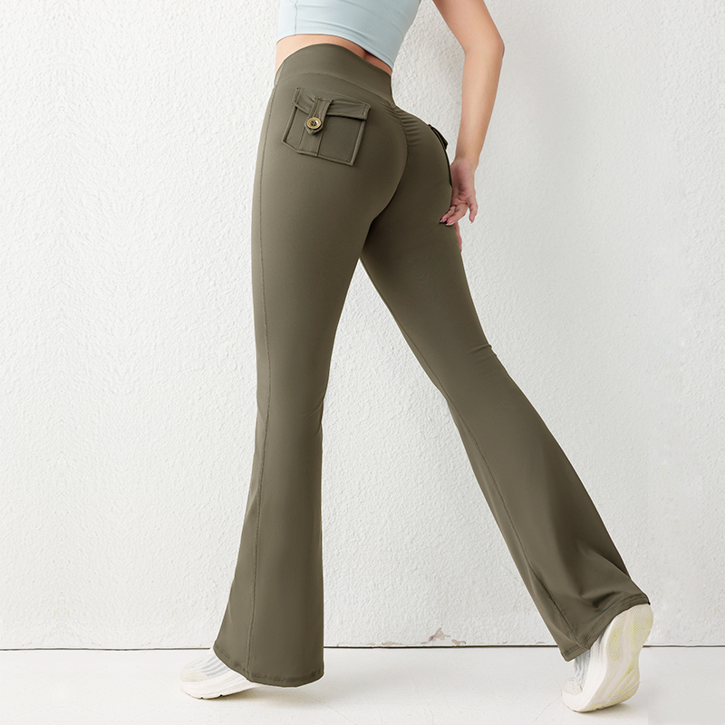 Solid Color Butt Lifting Gym F - Yoga Fitness Leggings のレビューと価格