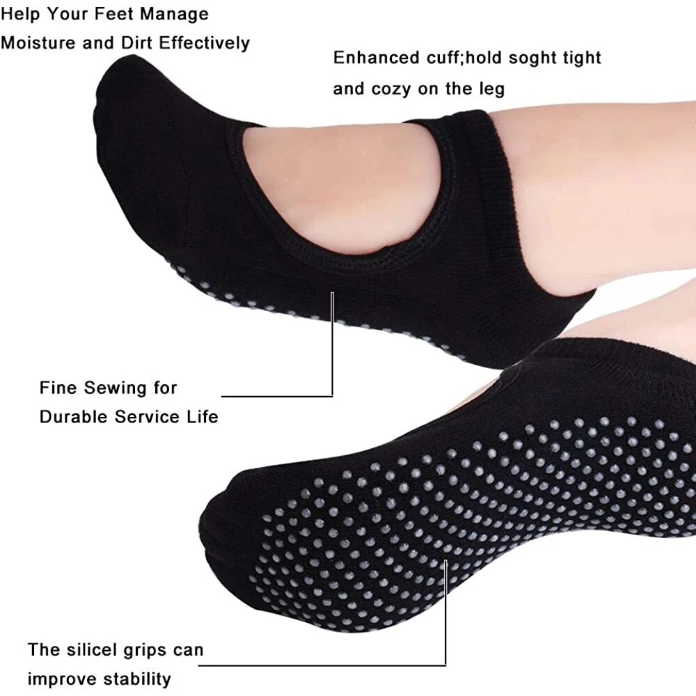 High Quality Women Yoga Socks  - Yoga Fitness Dance のレビューと価格