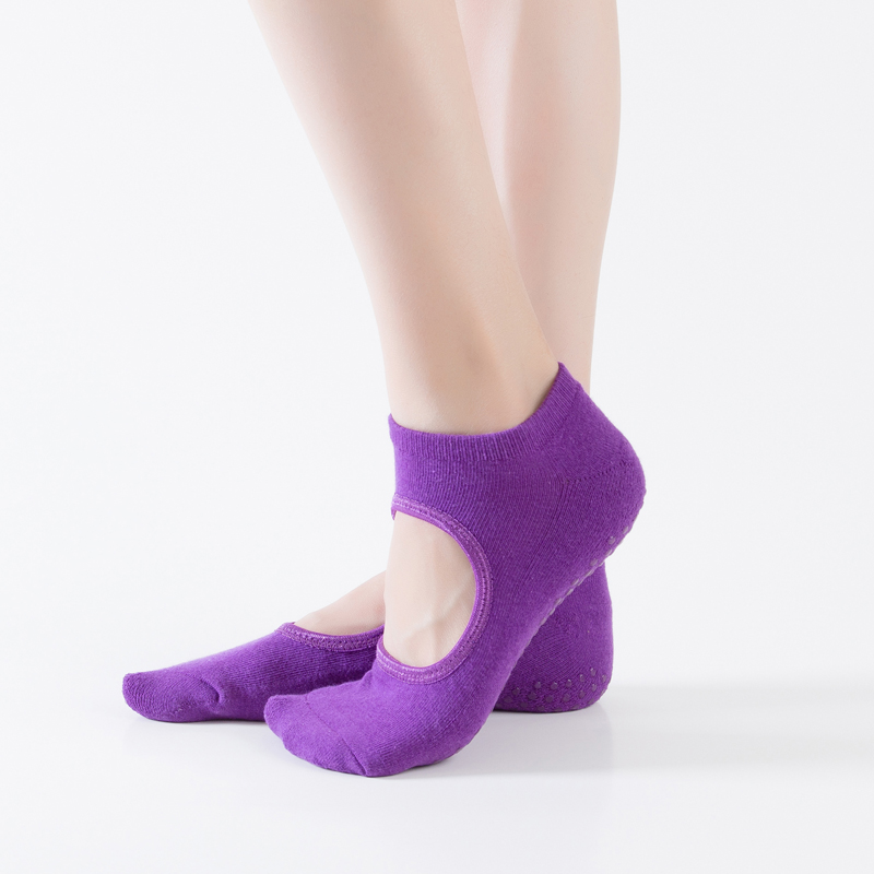 Backless Women Pilates Socks S - Yoga Fitness Exercises のレビューと価格