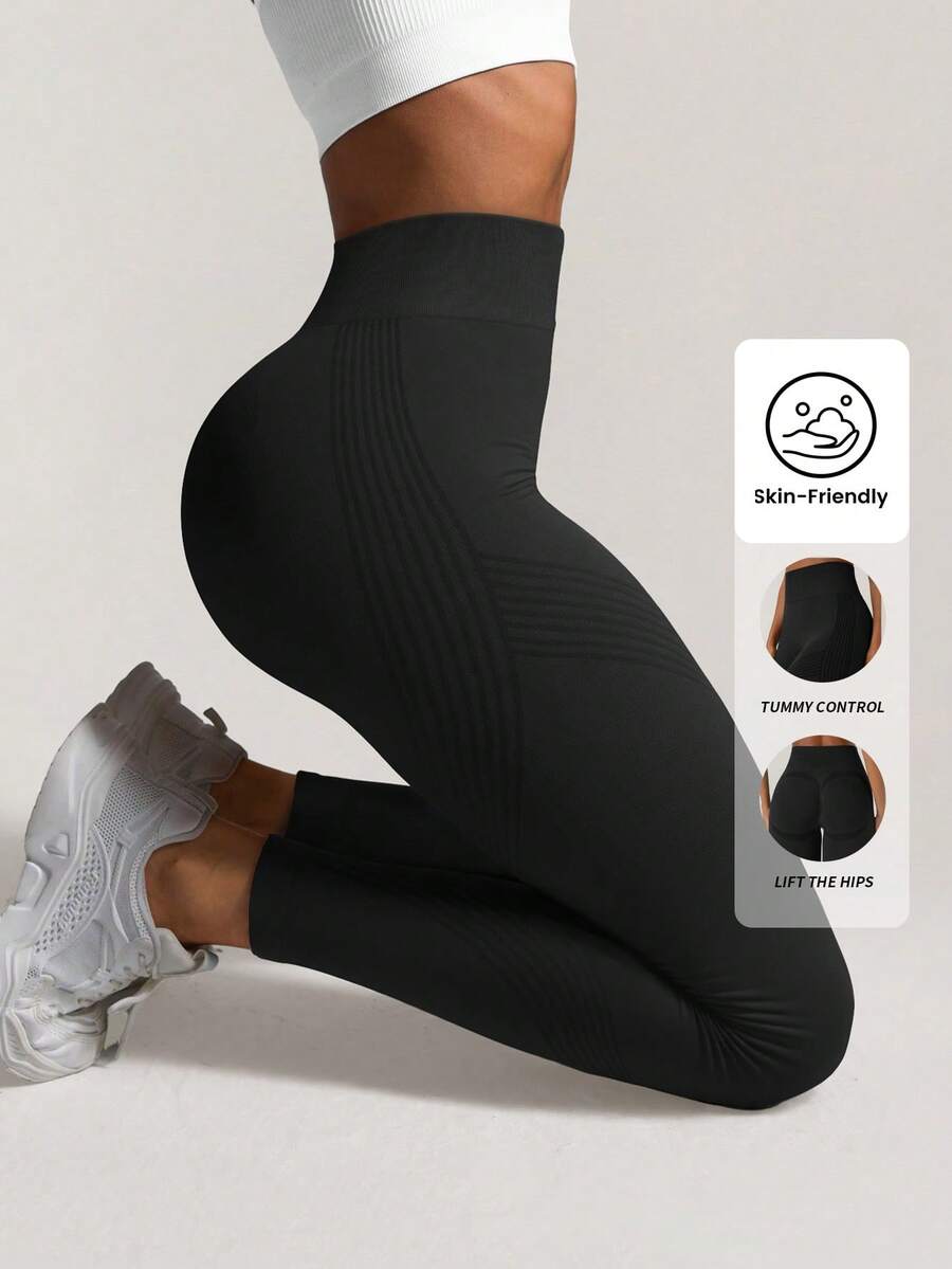 High Waist Seamless Sports Leg - Yoga Fitness Leggings のレビューと価格