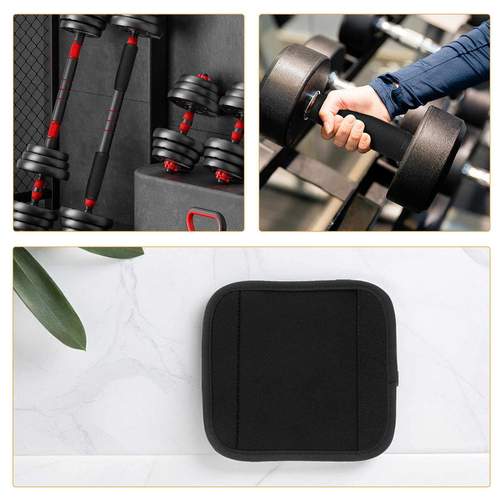5Pcs Anti Slip Barbell Handle  - Hip Thrust Pad のレビューと価格