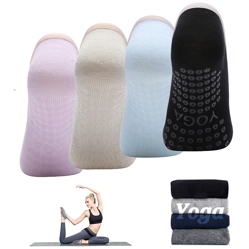 Ladies Non-Slip Pilates Socks  - Yoga Fitness Dance のレビューと価格