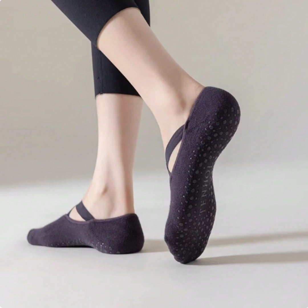 Anti-slip silicone sole yoga s - Yoga Fitness Dance のレビューと価格