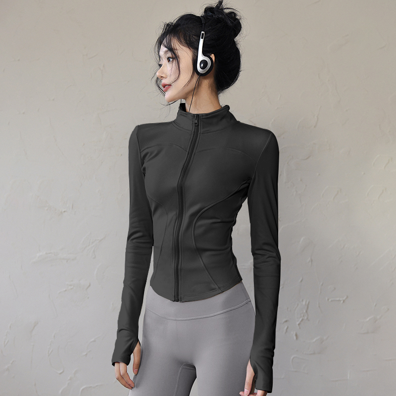 Long Sleeve Sports Jacket Wome - Yoga Fitness Women のレビューと価格