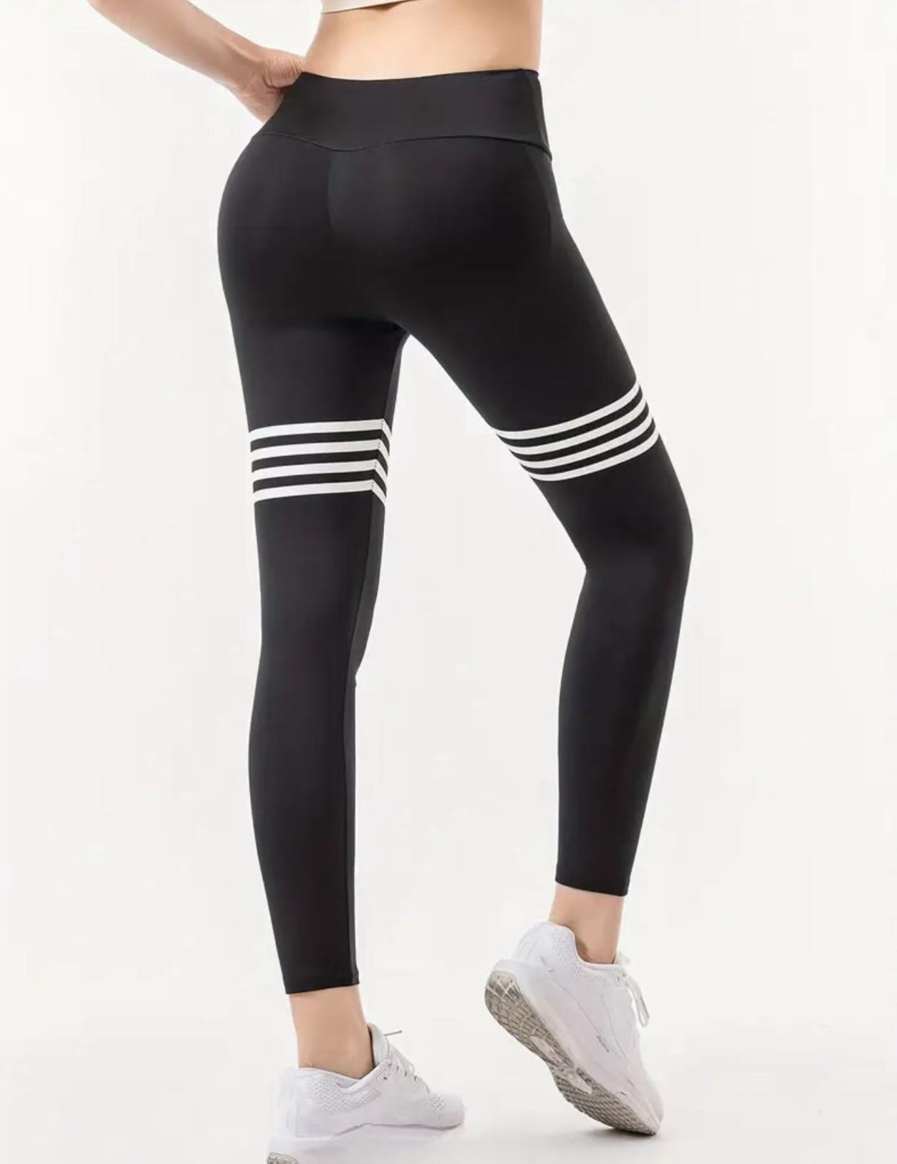 Letter Pattern High-Waisted Yo - Yoga Fitness Leggings のレビューと価格
