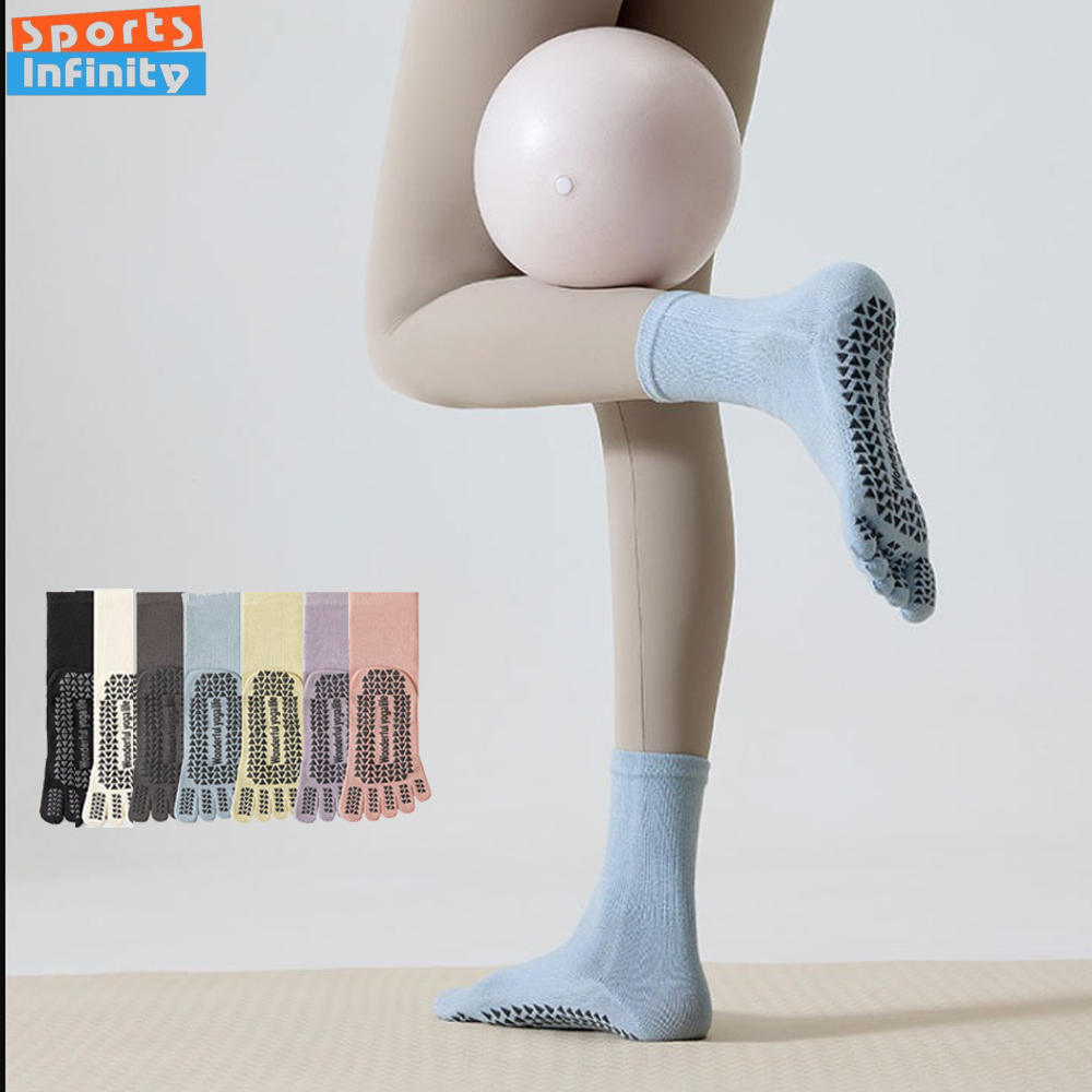 Fashion Five Finger Split Toe  - Yoga Fitness Dance のレビューと価格