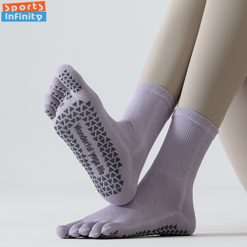Fashion Five Finger Split Toe  - Yoga Fitness Dance のレビューと価格