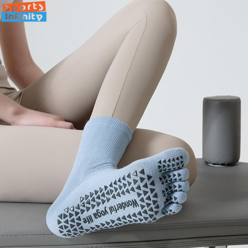Fashion Five Finger Split Toe  - Yoga Fitness Dance のレビューと価格