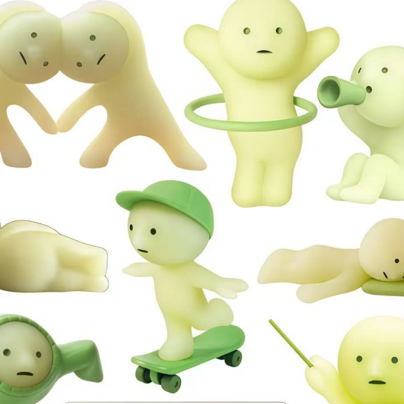 Hot Noctilucent Green Doll Fit - Yoga Fitness Model のレビューと価格