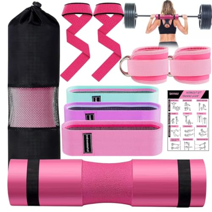 Barbell Pad Set for Squat, 10  - Hip Thrust Pad のレビューと価格