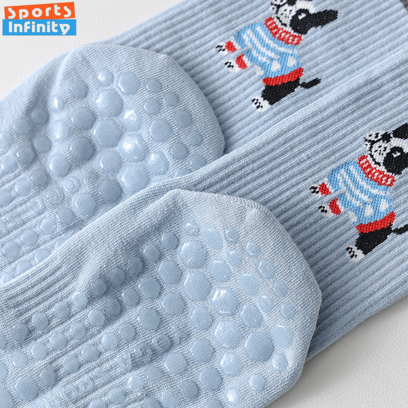 Cute Dog Print Yoga Socks Anti - Yoga Fitness Dance のレビューと価格