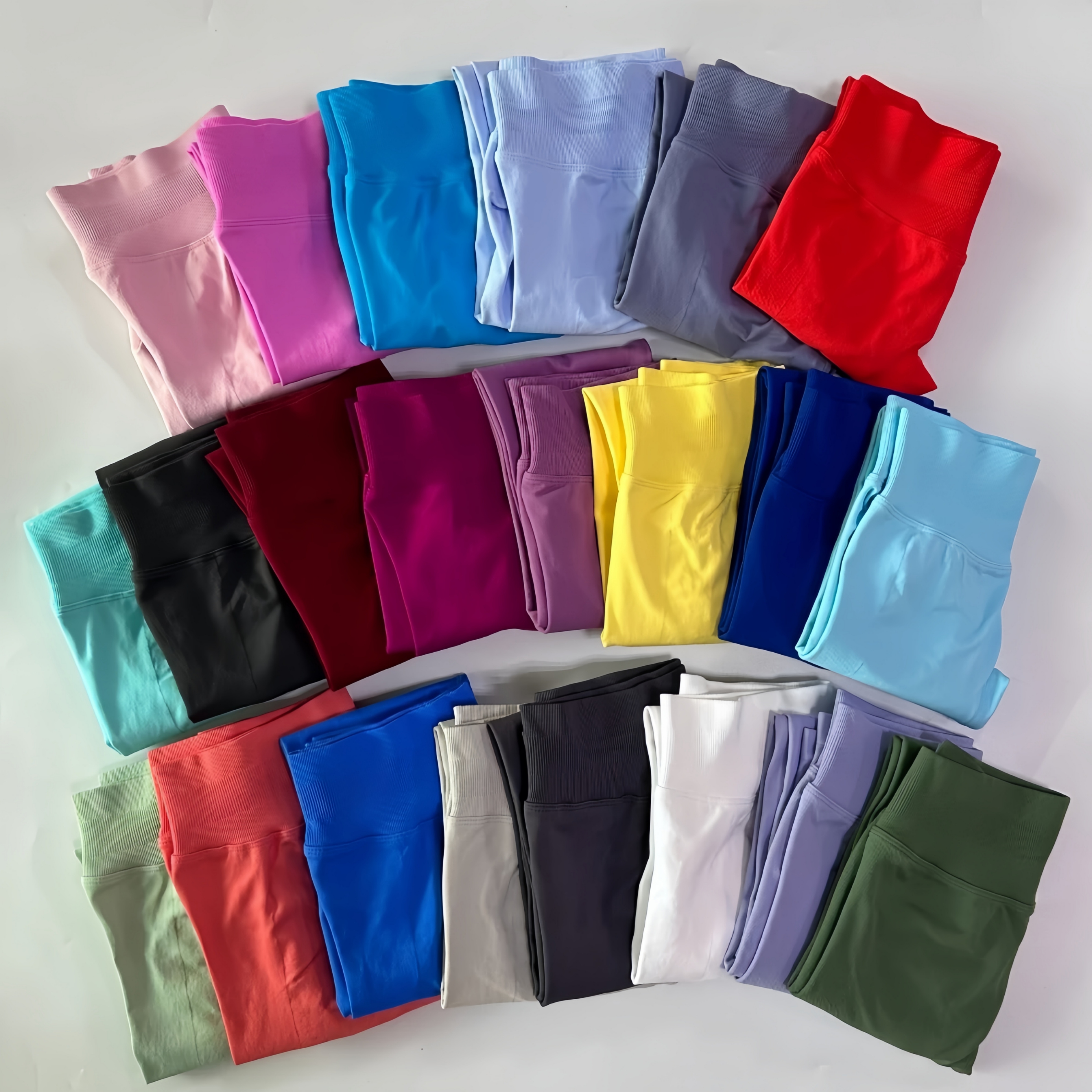 Yoga Leggings Women Low Ribbed - Yoga Fitness Leggings のレビューと価格