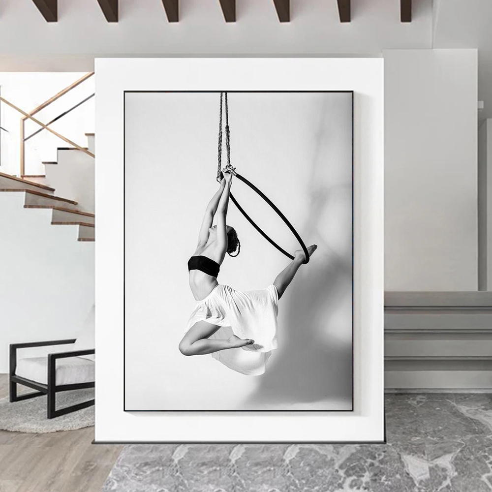 1pc frameless canvas painting  - Yoga Fitness Dance のレビューと価格