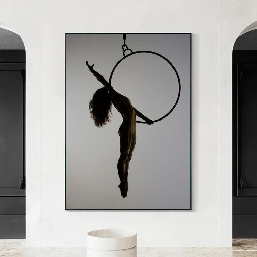 1pc frameless canvas painting  - Yoga Fitness Dance のレビューと価格