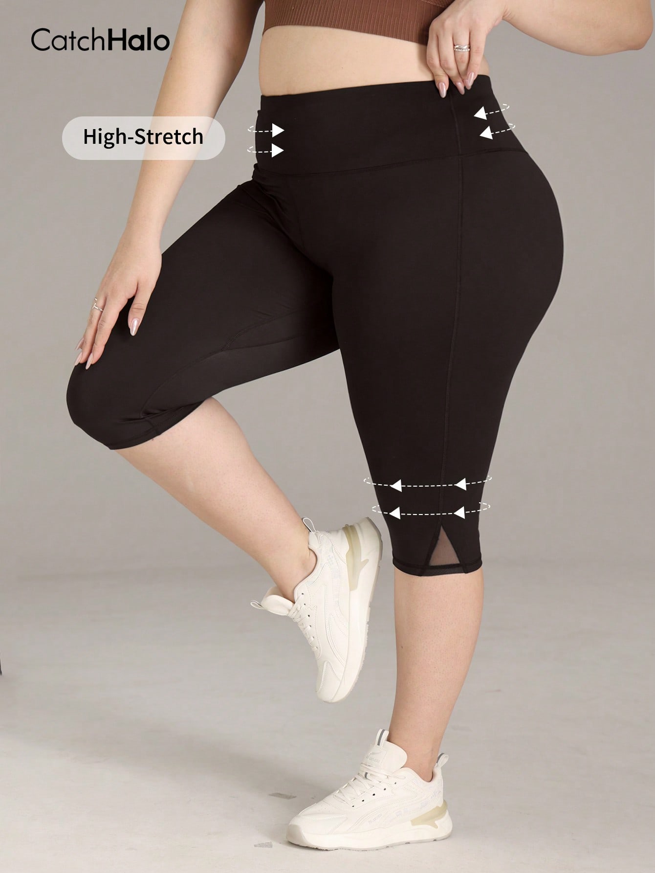 Plus Size Gym Leggings Women M - Yoga Fitness Leggings のレビューと価格