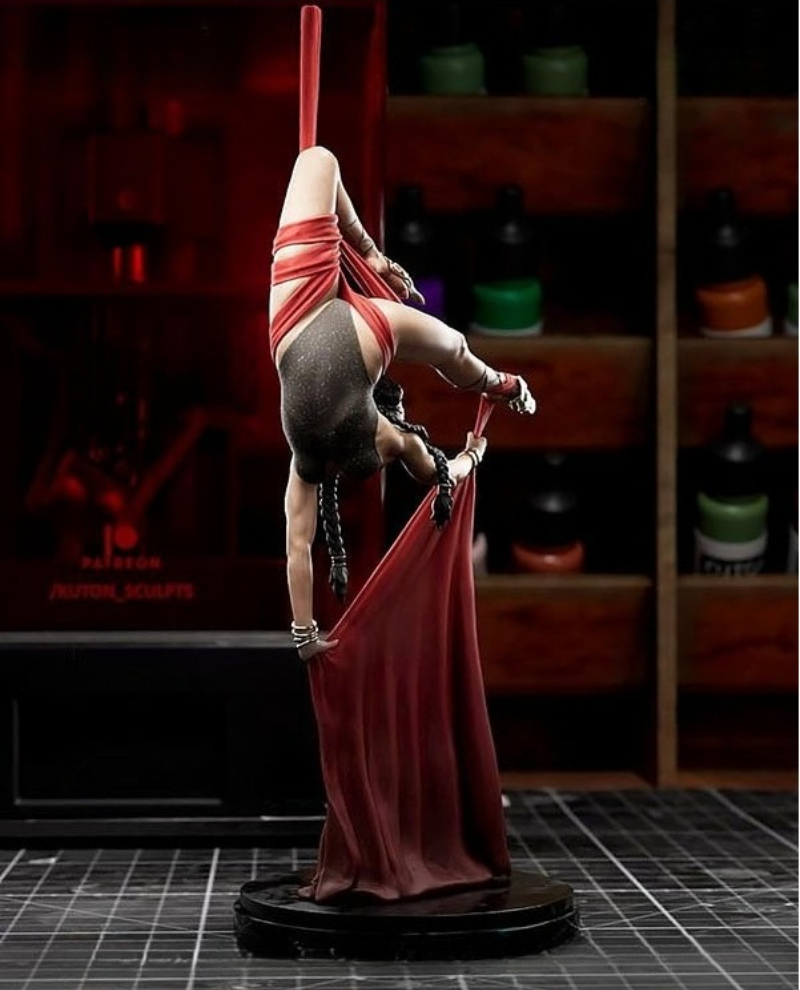 1/24 Scale Die-Cast Resin Figu - Yoga Fitness Model のレビューと価格