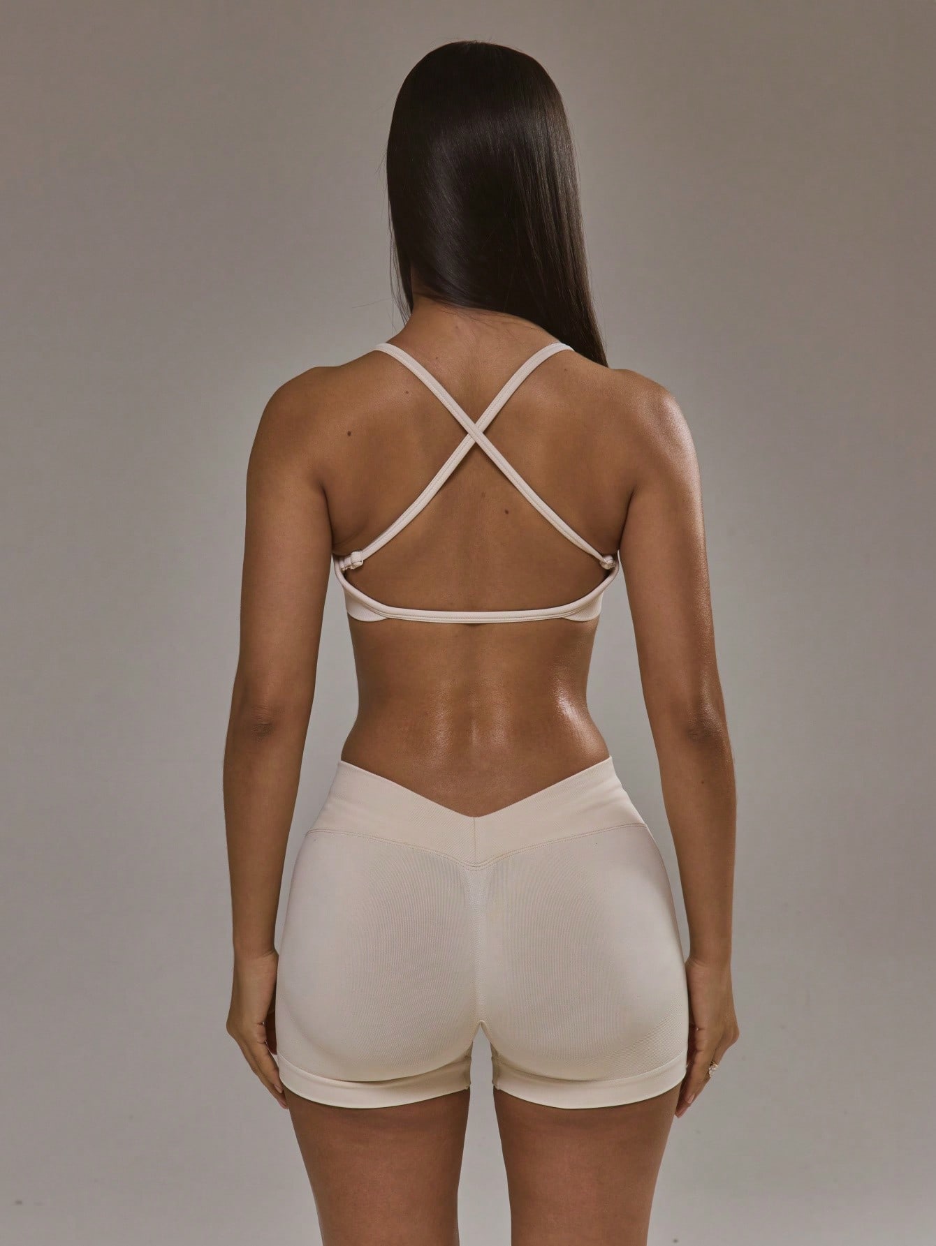 Cross Back Sports Bra & Scrunc - Yoga Fitness Leggings のレビューと価格