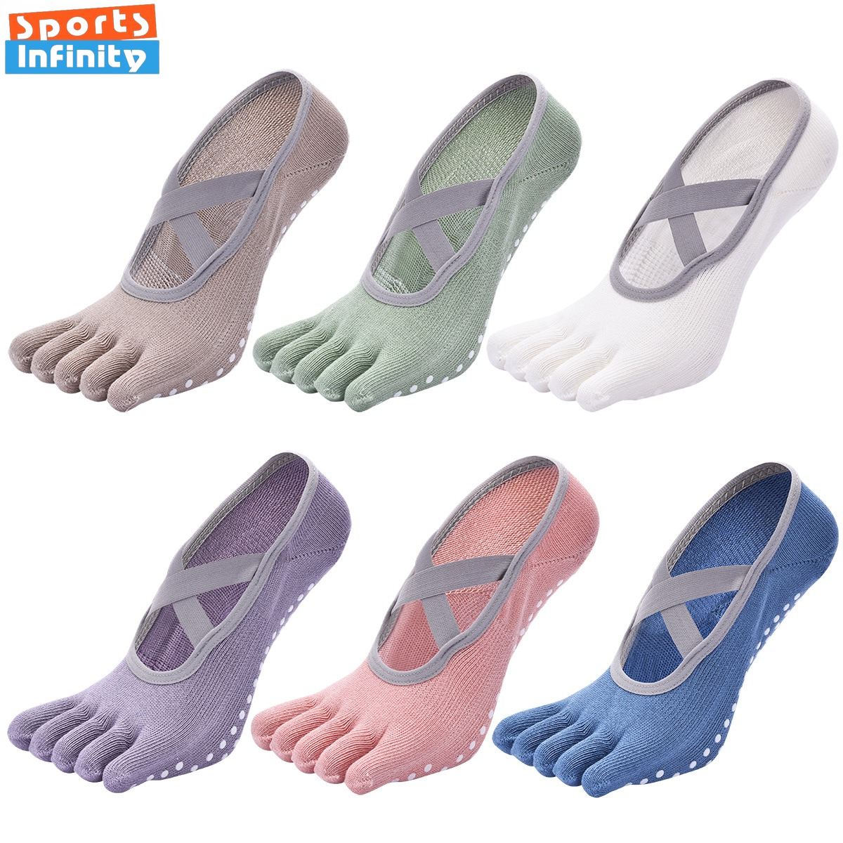 Women's Strap Five Finger Anti - Yoga Fitness Dance のレビューと価格