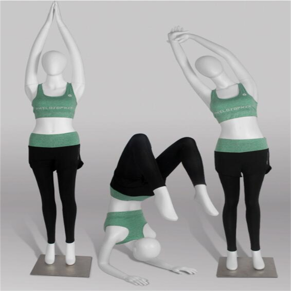 1PC Plastic Full Female Exerci - Yoga Fitness Model のレビューと価格