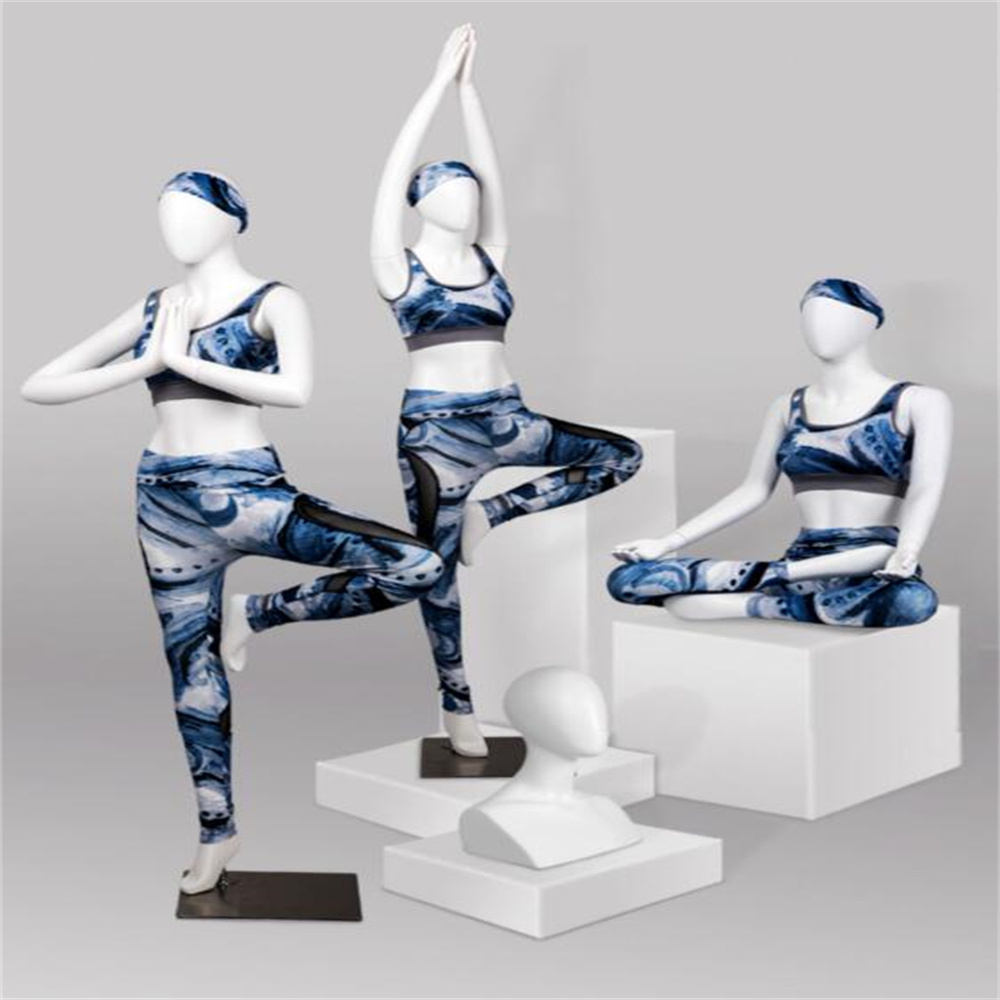 1PC Plastic Full Female Exerci - Yoga Fitness Model のレビューと価格