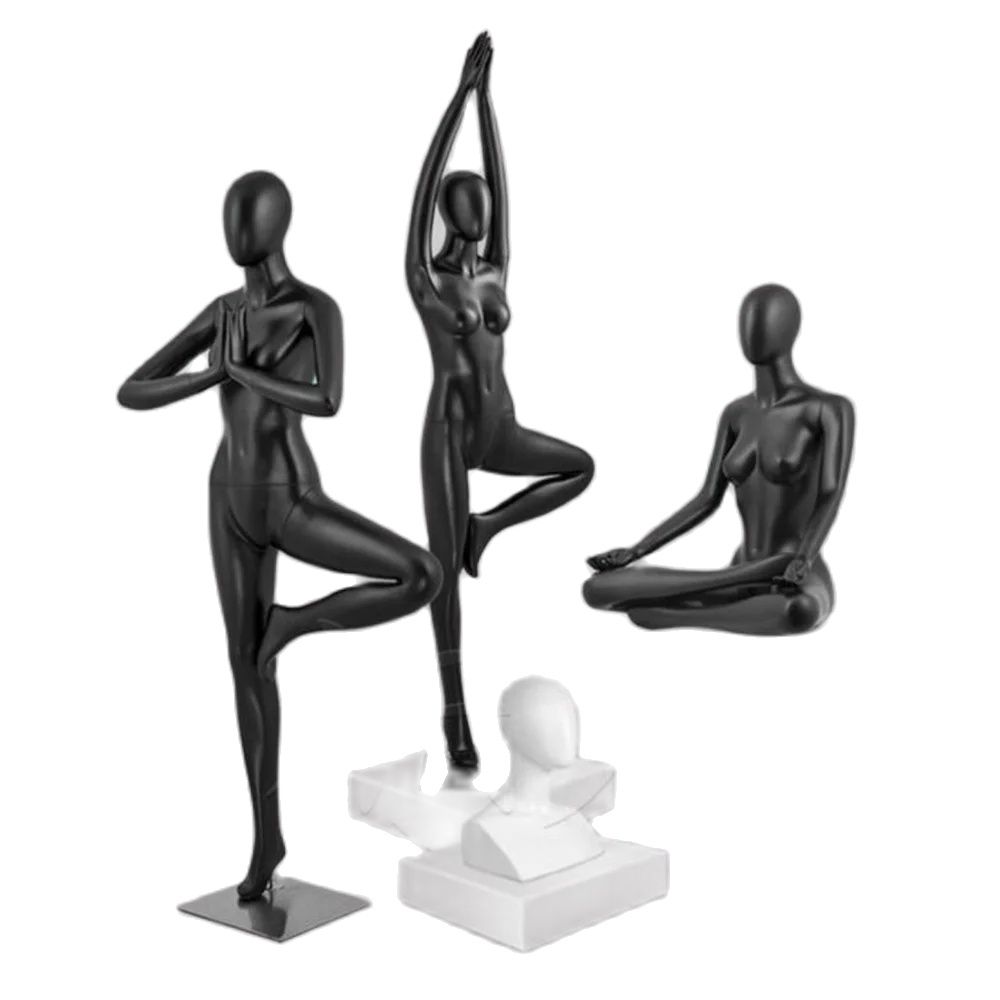 1PC Plastic Full Female Exerci - Yoga Fitness Model のレビューと価格