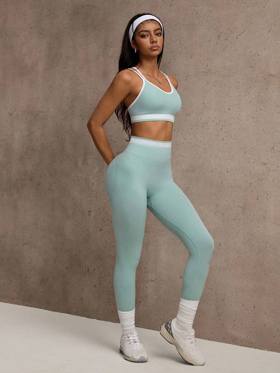 Seamless High Stretch Sports Y - Yoga Fitness Leggings のレビューと価格
