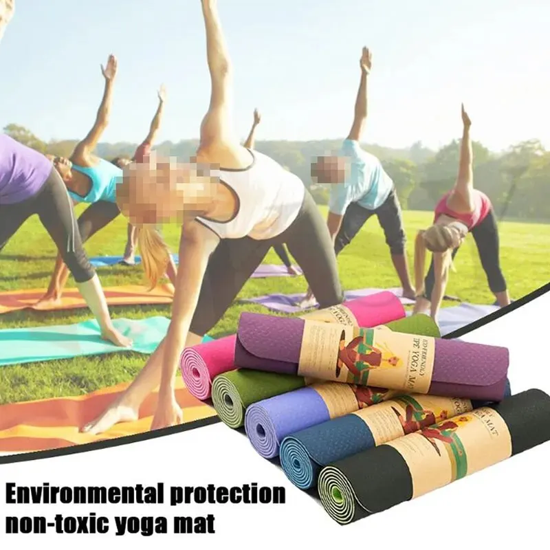 TPE Non-slip Yoga Mats Tastele - Yoga Fitness Brand のレビューと価格