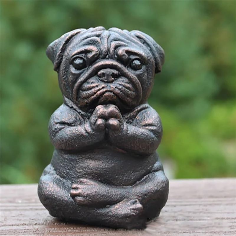 A84X-Meditation Dog Statue, Yo - Yoga Fitness Model のレビューと価格