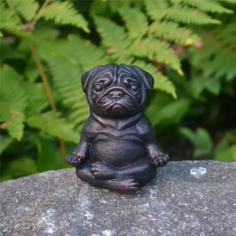 A84X-Meditation Dog Statue, Yo - Yoga Fitness Model のレビューと価格