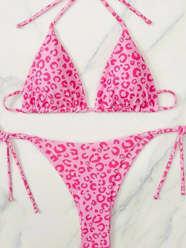 2026 New Pink Leopard Print Bi - Yoga Fitness Brand のレビューと価格