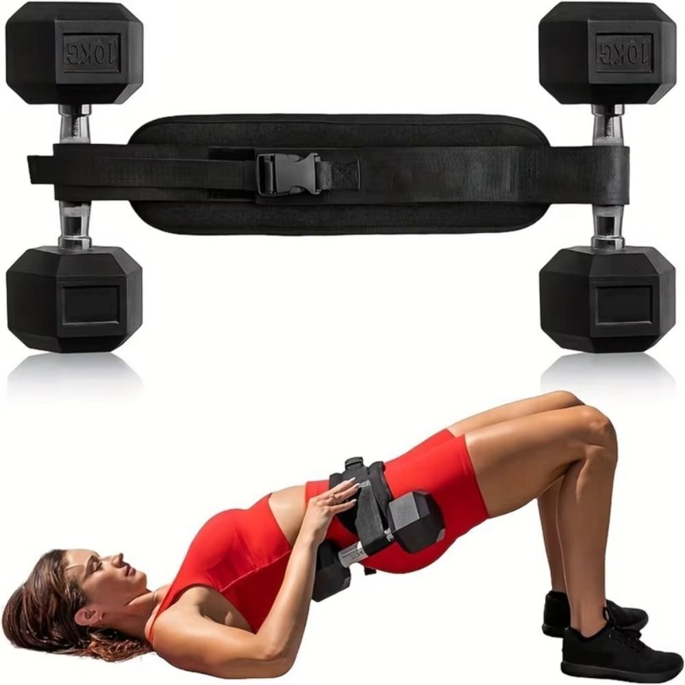 Non Slip Dumbbell Weight Belt  - Hip Thrust Pad のレビューと価格