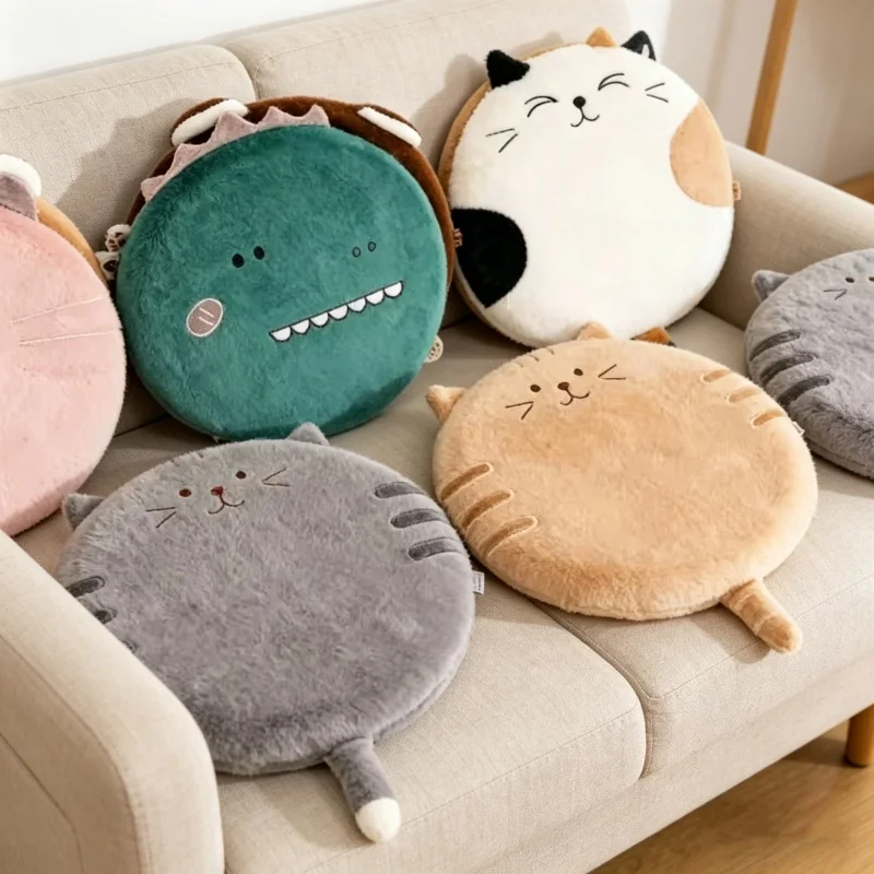Cute Cat Round Tatami Cushion  - Hip Thrust Pad のレビューと価格