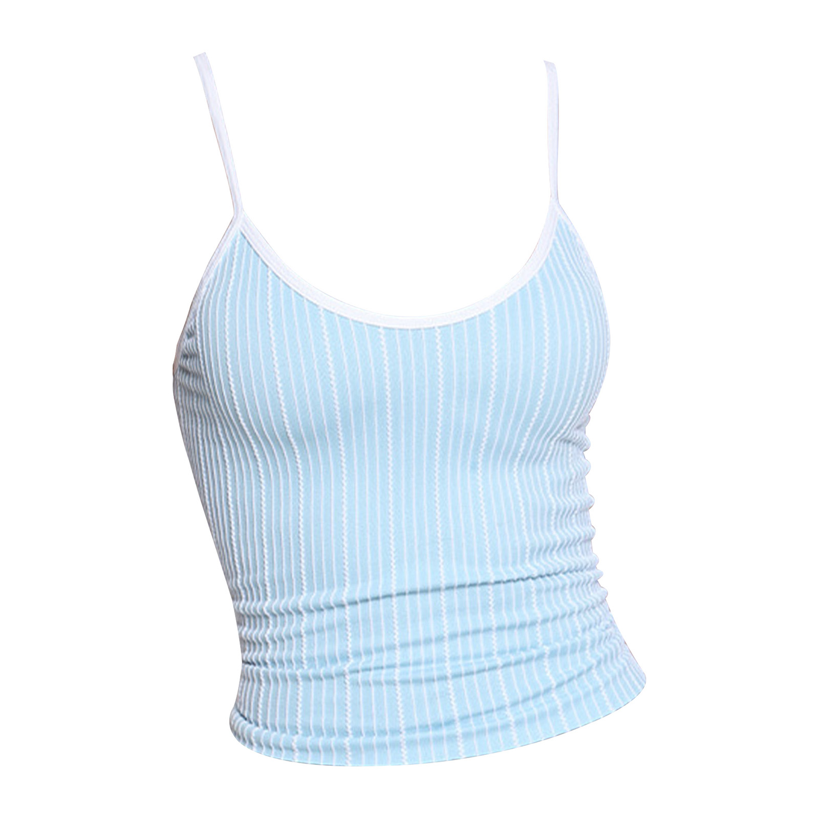 Women U Neck Striped Adjustabl - Yoga Fitness Exercises のレビューと価格