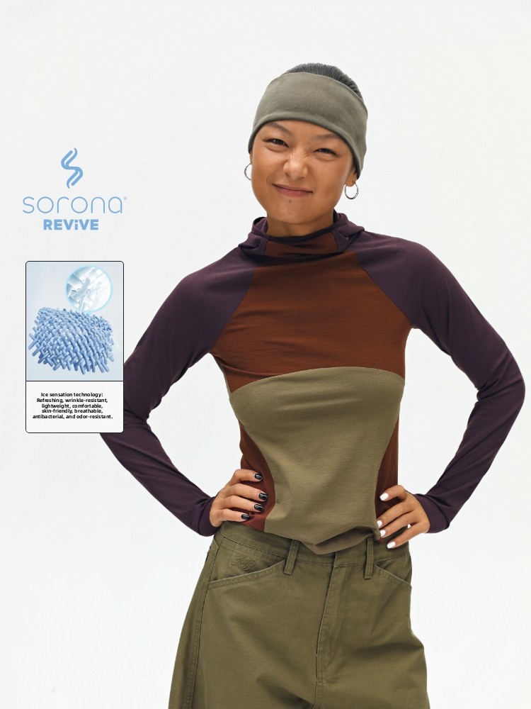 Oneup Slim Fit Long Sleeve Hoo - Yoga Fitness Qc のレビューと価格